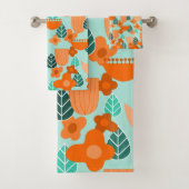 Scandinavische lente bad handdoek (Insitu)