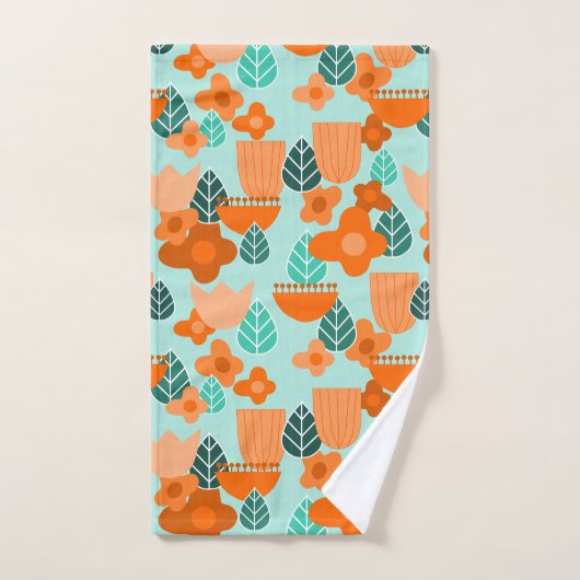 Scandinavische lente bad handdoek (Handdoek)