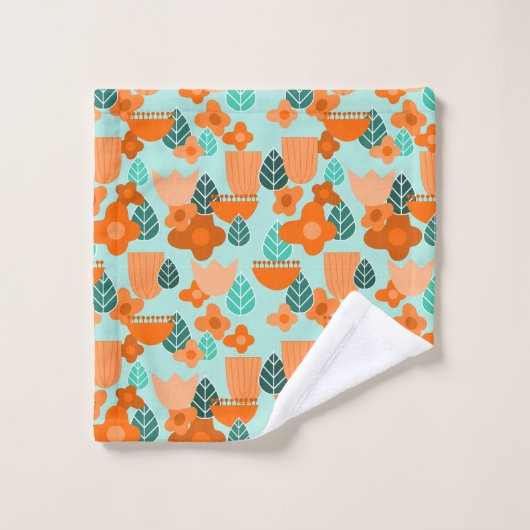 Scandinavische lente bad handdoek (Wasdoekje)