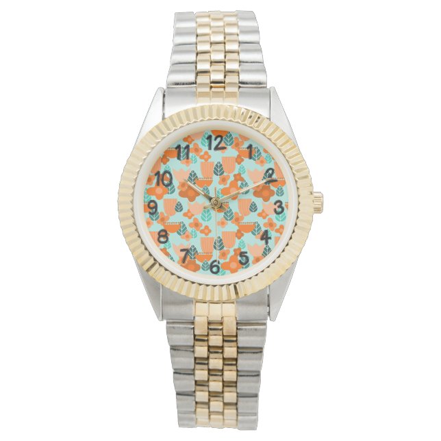 Scandinavische lente horloge (Voorkant)