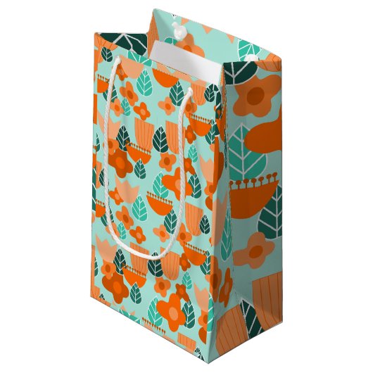 Scandinavische lente klein cadeauzakje (Voorkant Gekanteld)