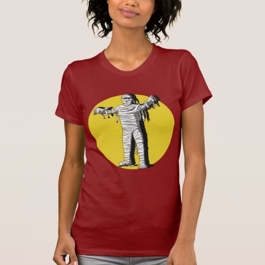 Scandinavische mammie- en Full Moon-producten T-shirt (Voorkant)