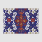 Scandinavische marinesector - Waterverf van leder Tissuepapier (Voorkant)