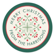 Scandinavische Merry Christmas Wreath Naam