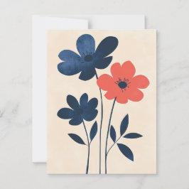 Scandinavische minimalist #161 briefkaart