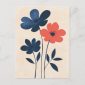 Scandinavische minimalist #161 briefkaart (Voorkant)