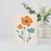 Scandinavische minimalist #162 briefkaart (Staand voorkant)