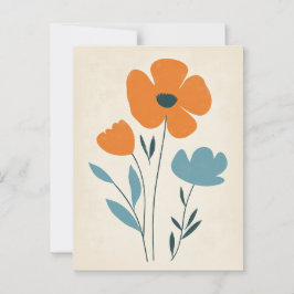 Scandinavische minimalist #162 briefkaart