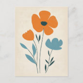 Scandinavische minimalist #162 briefkaart (Voorkant)