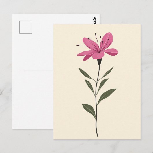 Scandinavische minimalist #171 briefkaart (Voorkant / Achterkant)