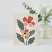 Scandinavische minimalist #172 briefkaart (Staand voorkant)