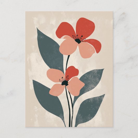 Scandinavische minimalist #172 briefkaart (Voorkant)