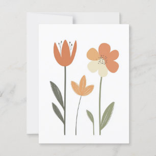 Scandinavische minimalist #173 briefkaart