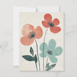 Scandinavische minimalist #176 briefkaart