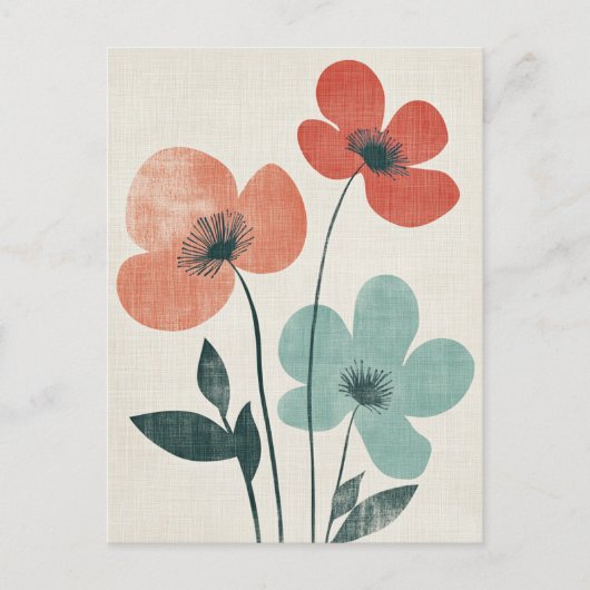 Scandinavische minimalist #176 briefkaart (Voorkant)