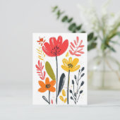 Scandinavische minimalist #182 briefkaart (Staand voorkant)