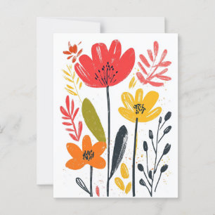 Scandinavische minimalist #182 briefkaart