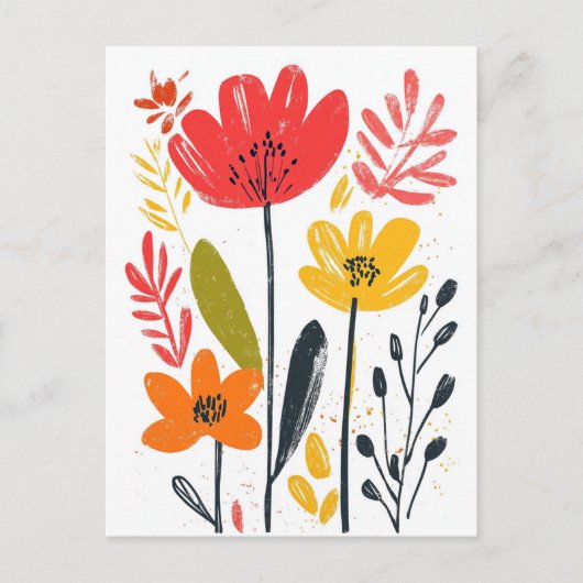 Scandinavische minimalist #182 briefkaart (Voorkant)