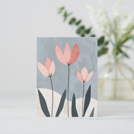 Scandinavische minimalist #183 briefkaart (Staand voorkant)