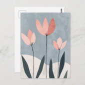 Scandinavische minimalist #183 briefkaart (Voorkant / Achterkant)