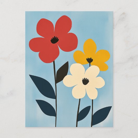 Scandinavische minimalistische #160 briefkaart (Voorkant)