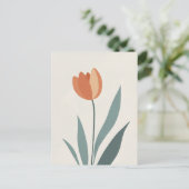 Scandinavische minimalistische #170 briefkaart (Staand voorkant)