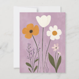 Scandinavische minimalistische #174 briefkaart