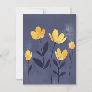 Scandinavische minimalistische #181 briefkaart