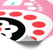 Scandinavische naadloze folklaringspatroon met sch poster (Hoek)