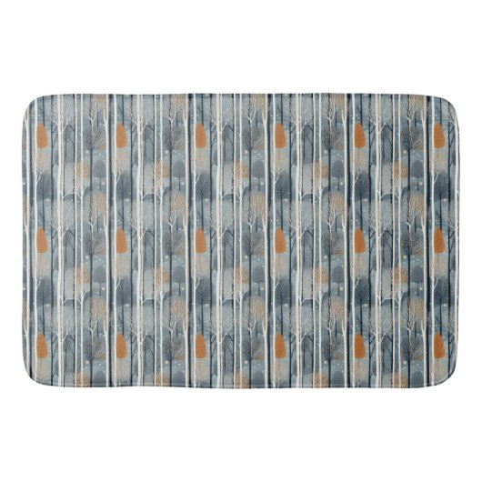 Scandinavische Natuur Bath Mat (Voorkant)