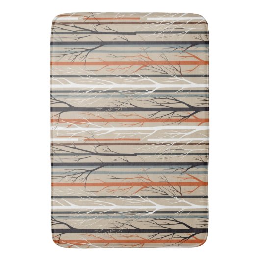 Scandinavische Natuur Bath Mat (Voorkant Verticaal)