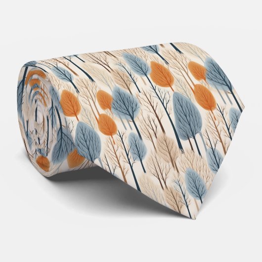 Scandinavische Natuur Stropdas (Opgerold)