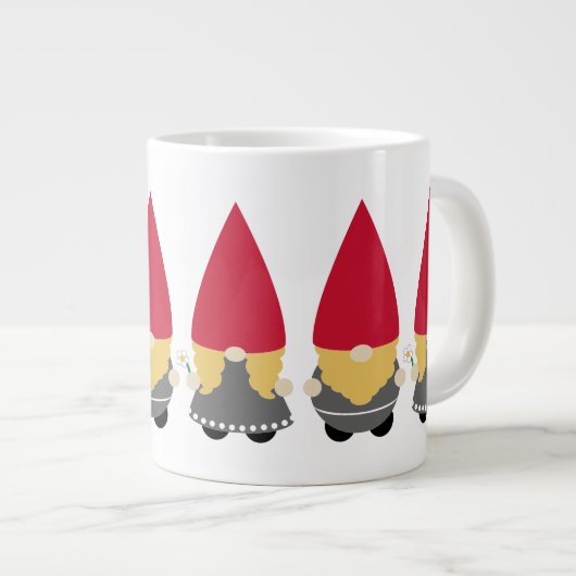 Scandinavische Nisse Grote Koffiekop (Voorkant rechts)