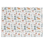 Scandinavische Nordic Christmas Groot Cadeauzakje (Achterkant)