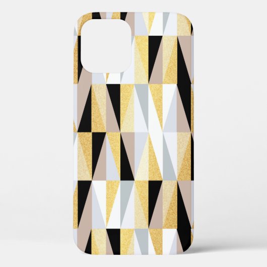 scandinavische ontwerpdriehoeken naadloos patroon Case-Mate iPhone case (Achterkant)