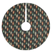 Scandinavische Ornamenten uit de middeleeuwen Kerstboom Rok (Voorkant)