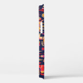 Scandinavische paarden: decoratief naadloos ontwer Case-Mate iPhone case (Achterkant / Rechts)