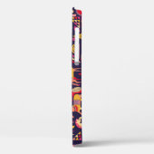 Scandinavische paarden: decoratief naadloos ontwer Case-Mate iPhone case (Achterkant / Links)