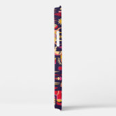 Scandinavische paarden: decoratief naadloos ontwer Case-Mate iPhone case (Achterkant / Rechts)