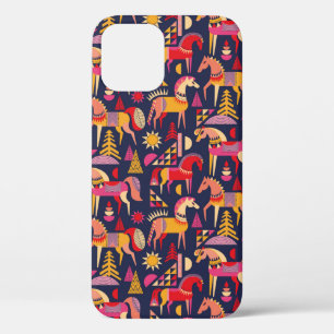 Scandinavische paarden hebben een naadloos ontwerp Case-Mate iPhone case