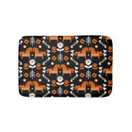 Scandinavische Paardenvolkskunst Badmat