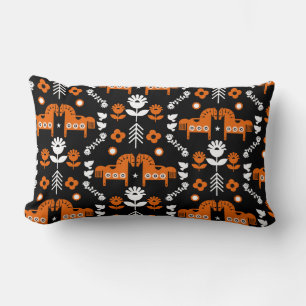 Scandinavische Paardenvolkskunst Kussen