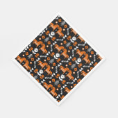 Scandinavische Paardenvolkskunst Servet (Hoek)