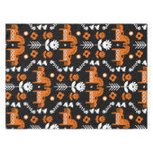 Scandinavische Paardenvolkskunst Tafelkleed (Voorkant (Horizontaal))