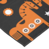 Scandinavische Paardenvolkskunst Tafelkleed (Gekanteld)