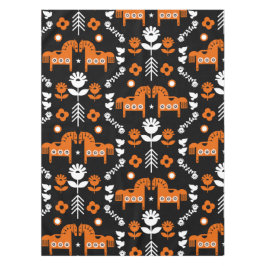 Scandinavische Paardenvolkskunst Tafelkleed