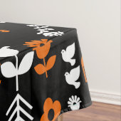 Scandinavische Paardenvolkskunst Tafelkleed (Voorbeeld)