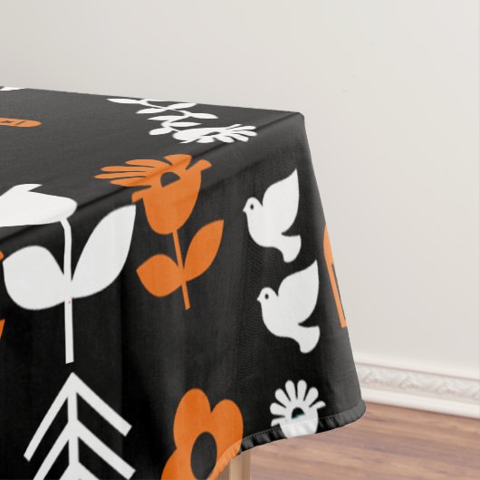 Scandinavische Paardenvolkskunst Tafelkleed (Voorbeeld)