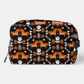 Scandinavische Paardenvolkskunst Toilettasje (Achterkant)