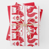 Scandinavische papieren papierbladen voor het afdr inpakpapier vel (In situ)